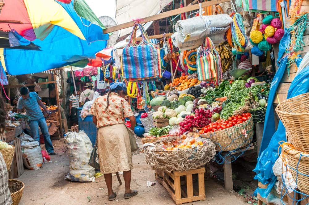 Markt in Honduras