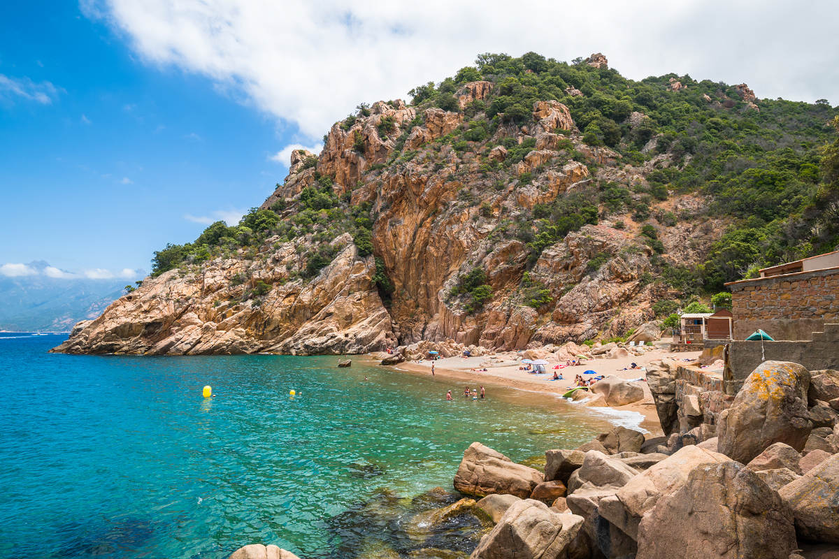 Plage de Ficaghiola Corsica