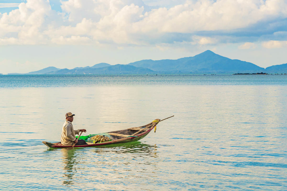 Visser in Thailand