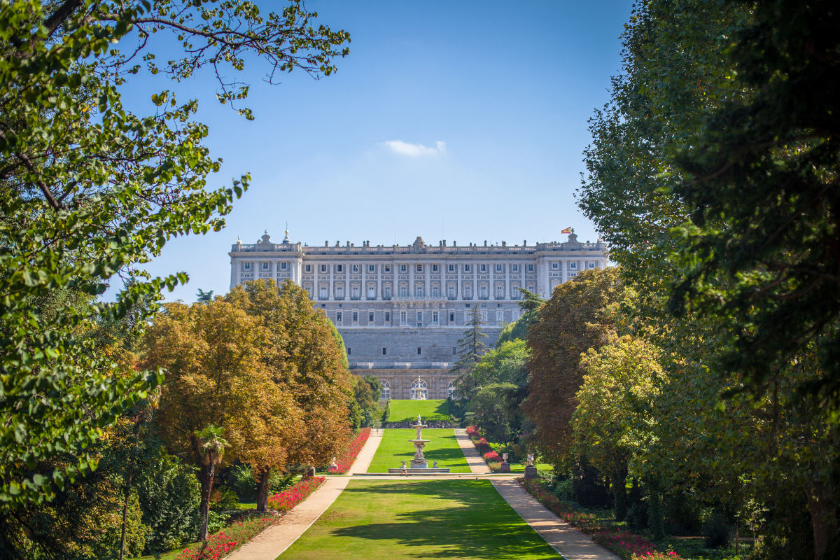 Royal Palace in Madrid