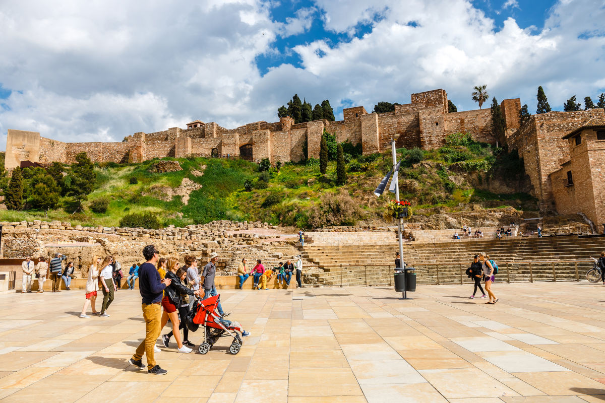 Alcazaba in Malaga