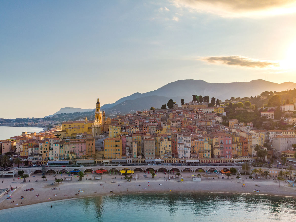 Menton in Cote d'Azur