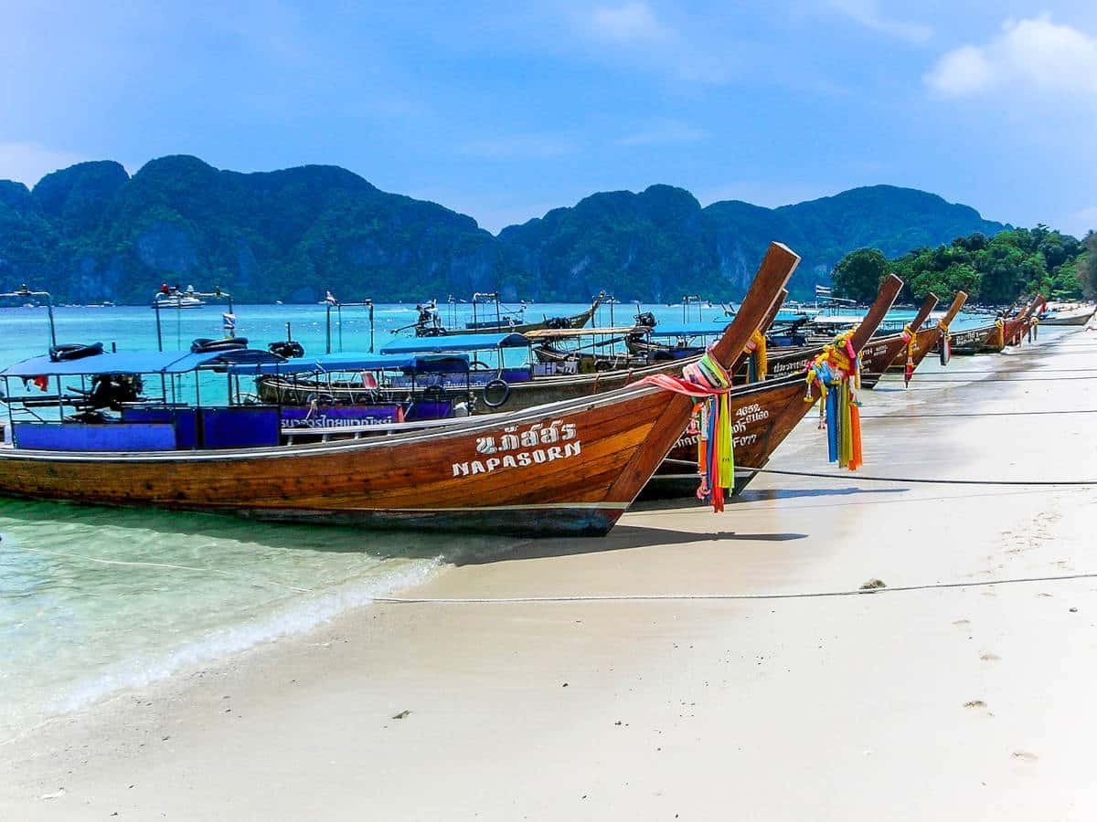 Longtail boat in Thailand