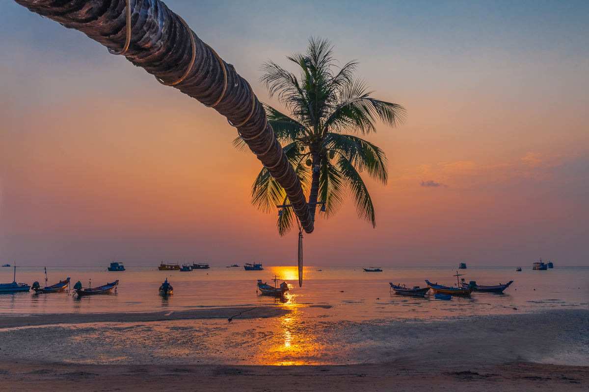 Zonsondergang Koh Tao