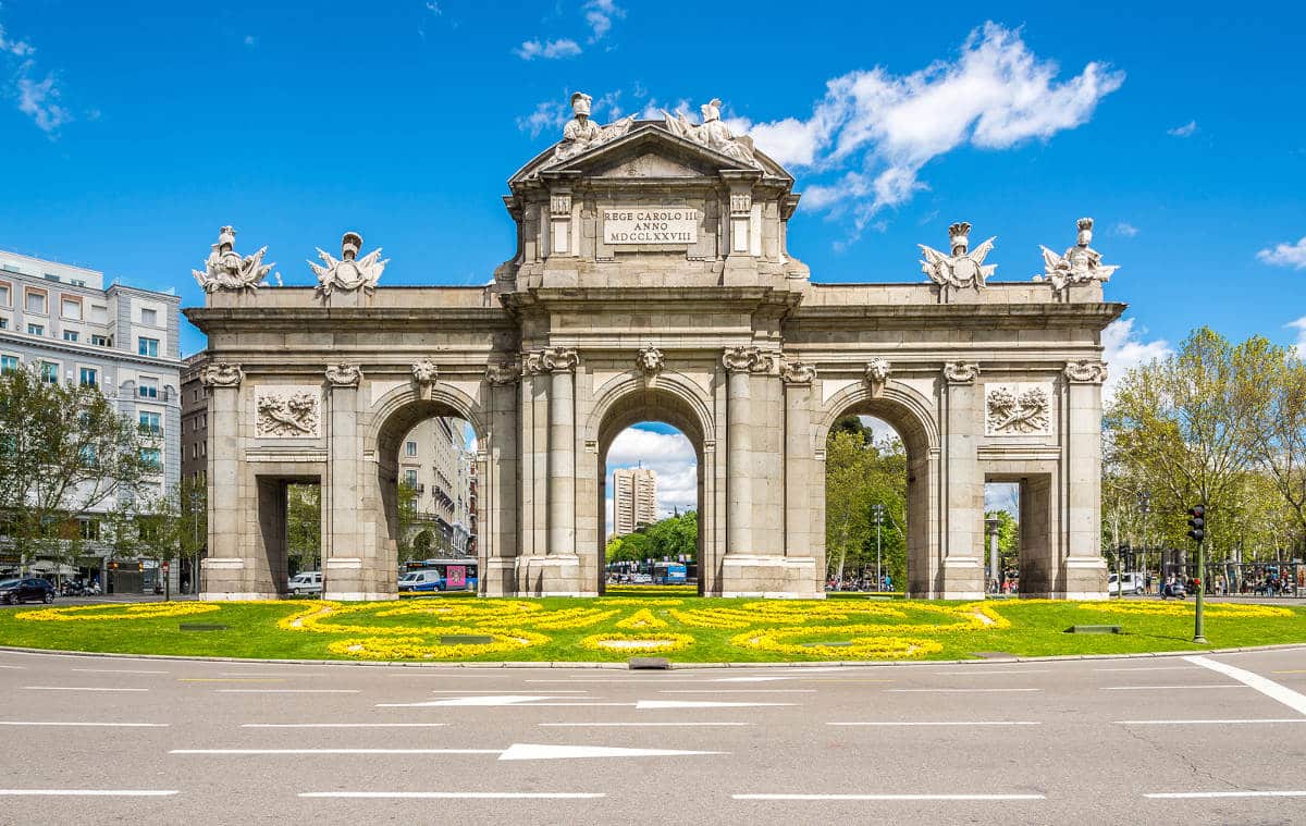 Puerta de Alcala in Madrid