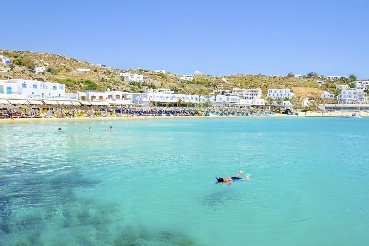 Mykonos snorkelen