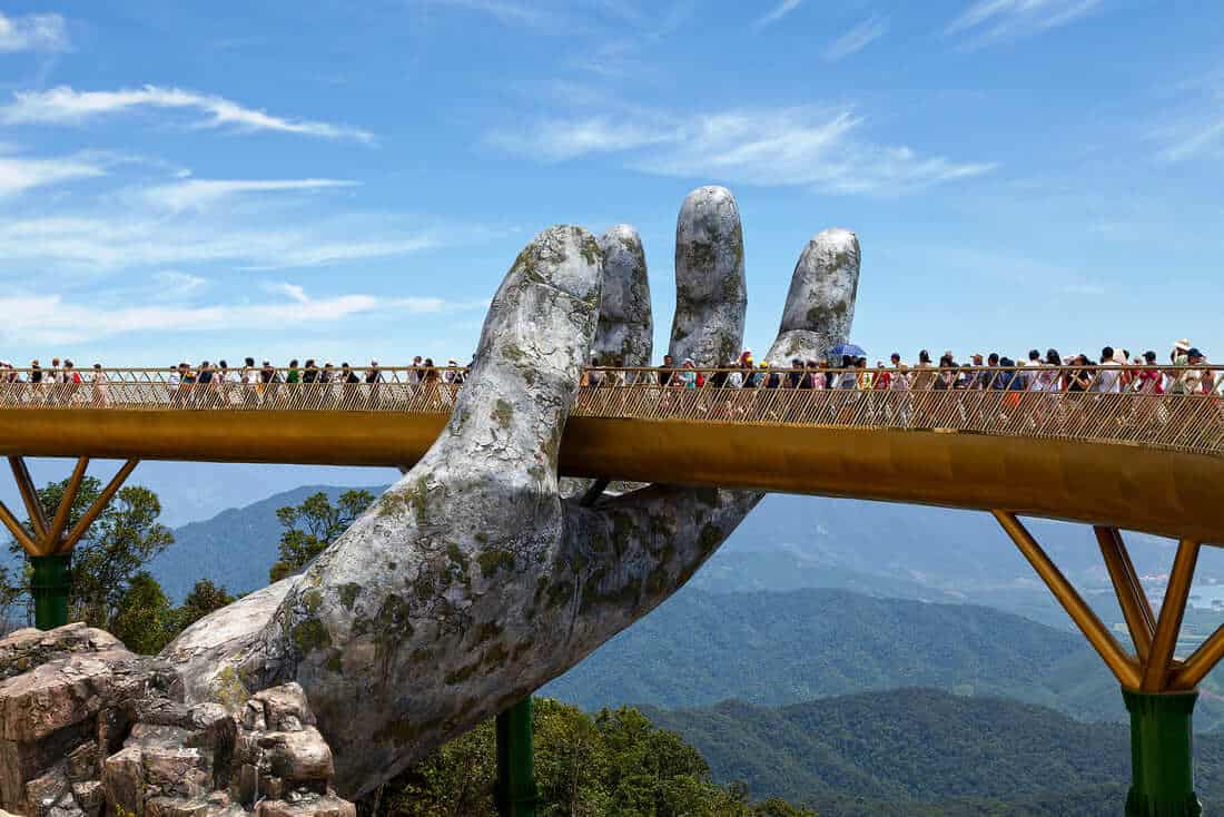 Golden Bridge Da Nang