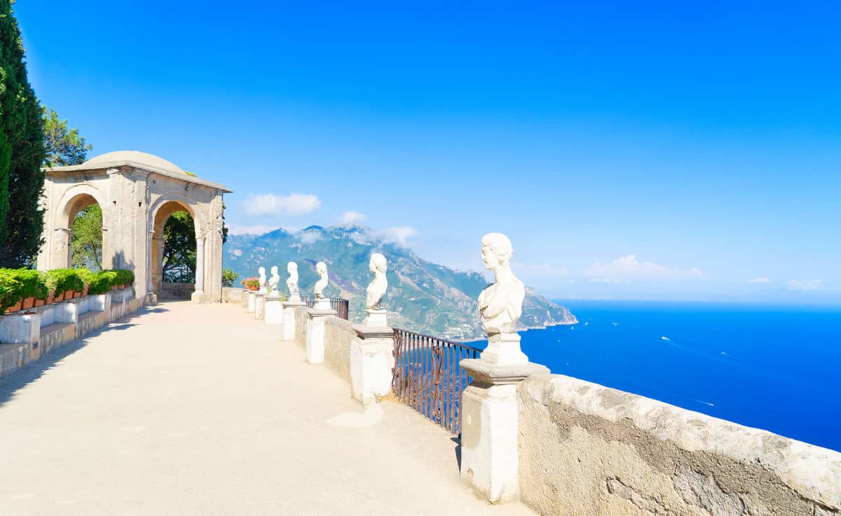 Ravello in de Amalfikust