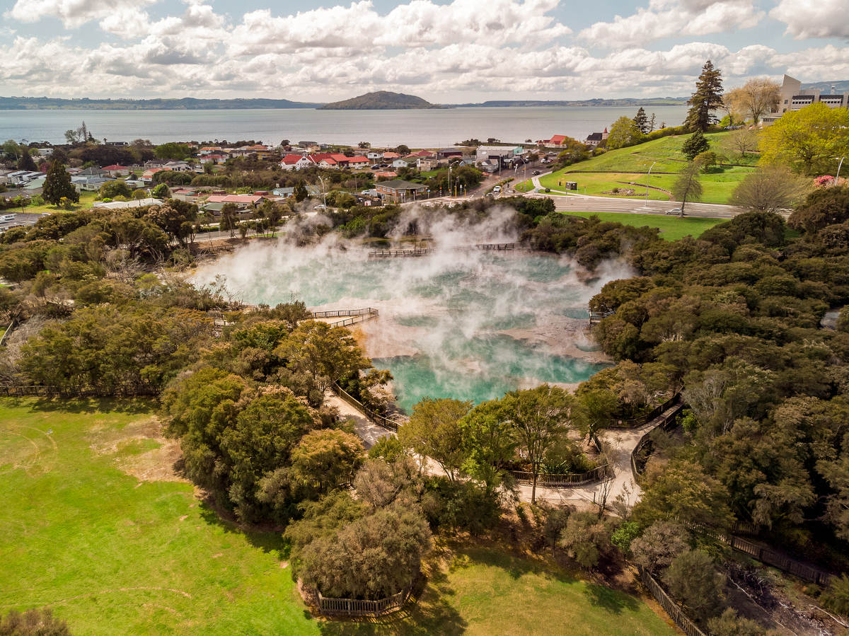 Kuirau Park in Rotorua